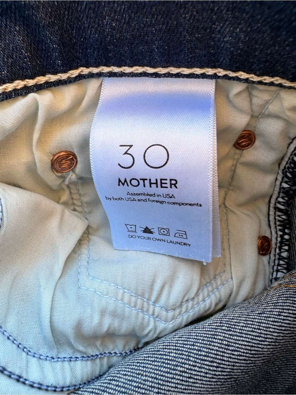 MOTHER Insider Crop Step Fray, size 30 - Picture 7 of 14